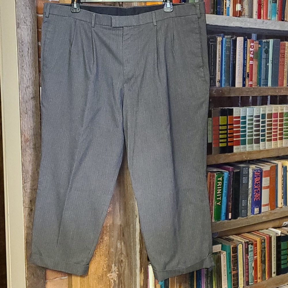 Dockers Pleated Relaxed Fit Pinstripe Pants